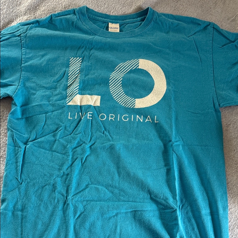 Gildan Blue Short Sleeve Tee